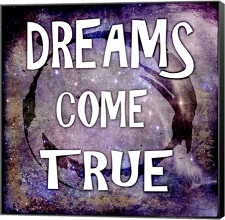 Framed Cosmic - Dreams Come True Print
