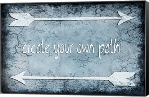 Framed Choose Path Print