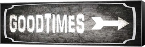 Framed Good Times 1 Print