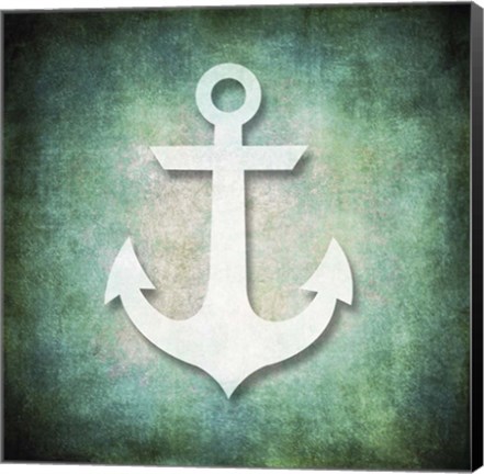 Framed Good Times - Beach Anchor Print