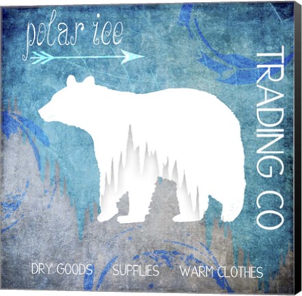 Framed Polar Ice Print