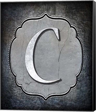 Framed Letter C Print