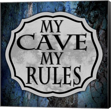 Framed Man Cave 2 Print