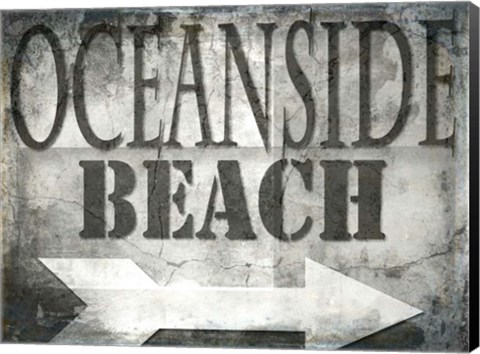 Framed Surfside Oceanside Print