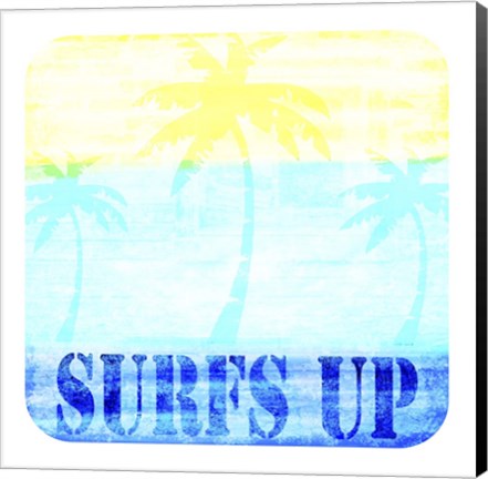 Framed Welcome Beach 3 Print
