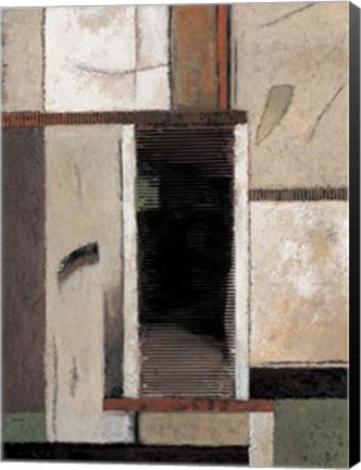 Framed Characteristics I Print