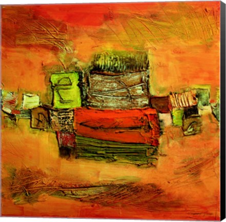 Framed Tramonto II Print