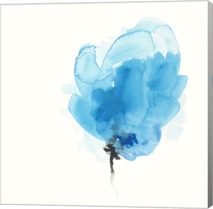 Framed Expressive Blooms VI Print