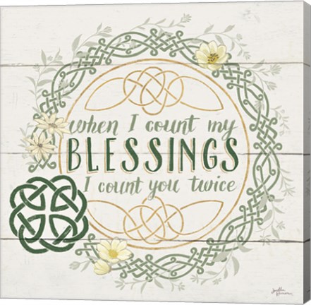 Framed Irish Blessing II Print