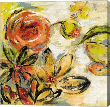 Framed Floral Joy Print