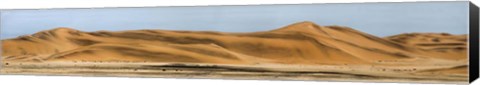 Framed Sand Dunes, Walvis Bay, Namibia Print