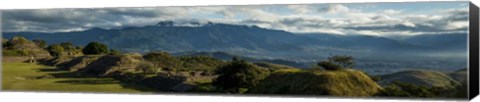 Framed Mountains at Monte Alban, Oaxaca, Mexico Print