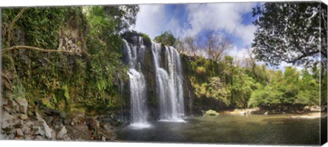 Framed View of Waterfall, Cortes, Bagaces, Costa Rica Print