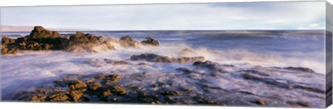 Framed Las Rocas Beach, Baja California, Mexico Print