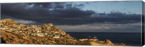 Framed Pueblo Bonito Sunset Beach, Cabo San Lucas, Mexico Print