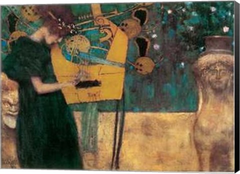 Framed Music, c.1895 Print