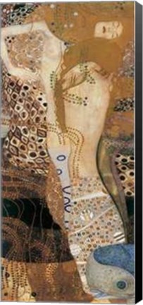 Framed Water Serpents I, c.1904 (detail) Print