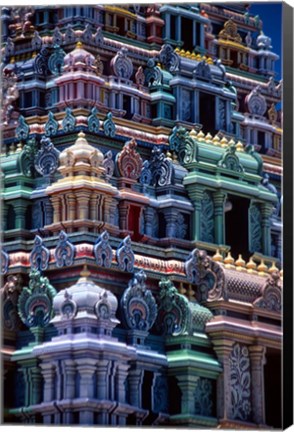 Framed Sri Suva Subramaniya Swami Temple, Fiji Print