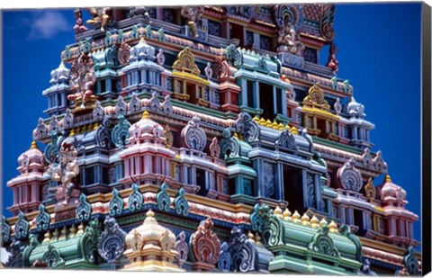 Framed Sri Suva Subramaniya Swami Temple, Nadi, Fiji Print