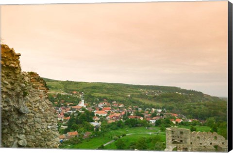 Framed Devin Castle by the River, Bratislava, Slovakia Print