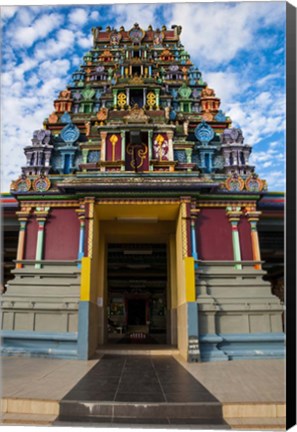 Framed Sri Siva Subramaniya Hindu temple, Nadi, Fiji Print