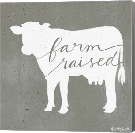 Framed Farm Raised Print