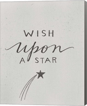 Framed Wish Upon a Star Print