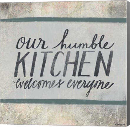 Framed Humble Kitchen Print