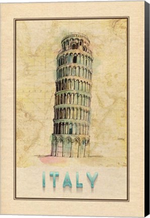 Framed Travel Italy Print