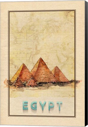 Framed Travel Egypt Print