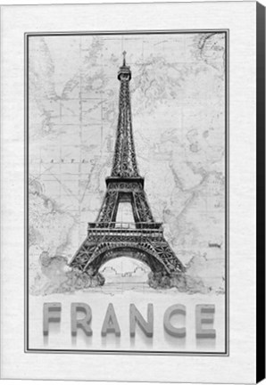 Framed Travel France Print