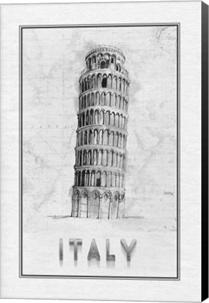 Framed Travel Italy Print
