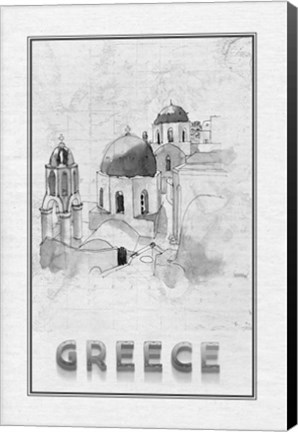 Framed Travel Greece Print