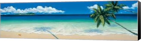 Framed Elena Panizza - Tropical Horizon Size 54.5x19.25 Print