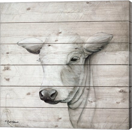 Framed January Cow II Print