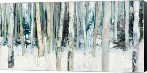 Framed Winter Woods III Print