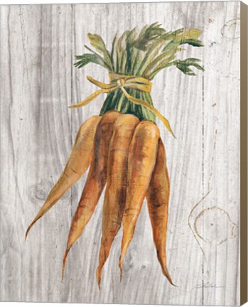 Framed Market Vegetables I Print