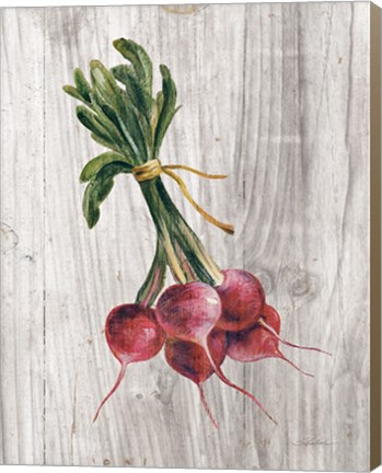 Framed Market Vegetables III Print