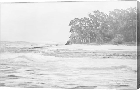 Framed Walkin&#39; the Beach Print