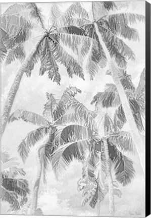 Framed Swaying Palms IV Print