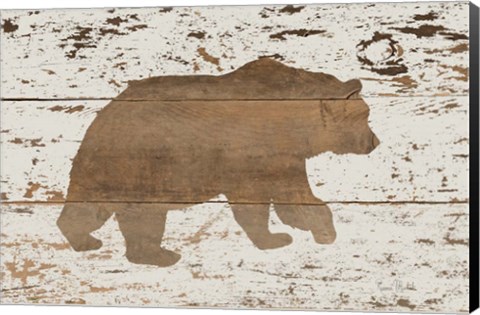 Framed Bear in Reverse Print