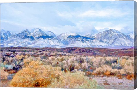 Framed High Desert Vista I Print