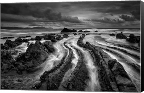 Framed Dark Barrika Print