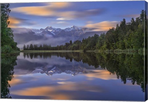 Framed Lake Matheson Print