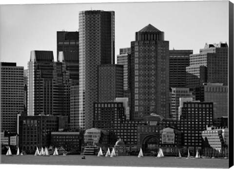 Framed Towers Print
