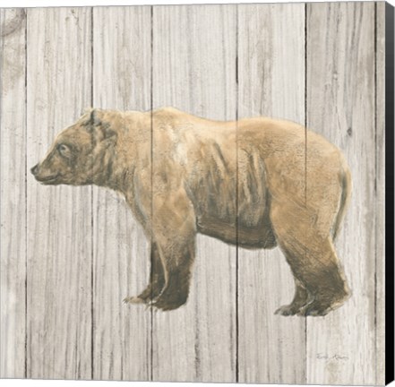 Framed Natural Majesty III v2 on Wood Print