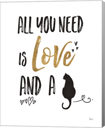 Framed Pet Love IV Print