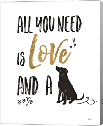 Framed Pet Love II Print