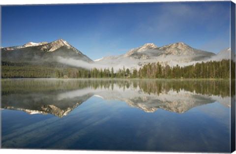 Framed Petit Lake Reflection Print