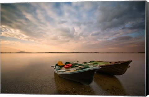 Framed Boats Print